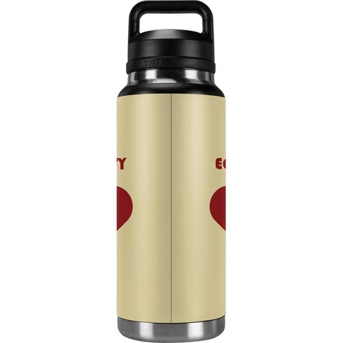 Equality Heart YETI Rambler 36oz Bottle Skin