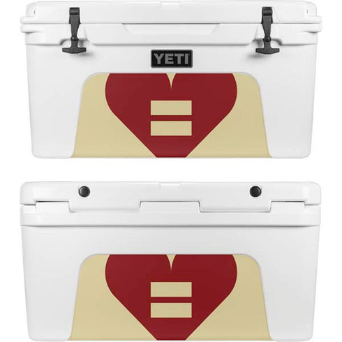 Equality Heart YETI Tundra 65 Hard Cooler Skin