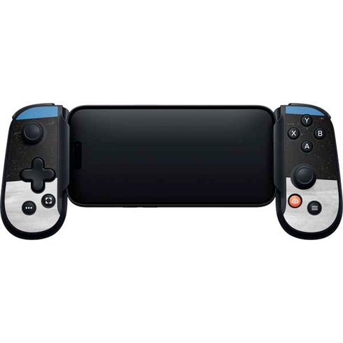 Estonia Flag Distressed Backbone One for iPhone Game Controller Skin