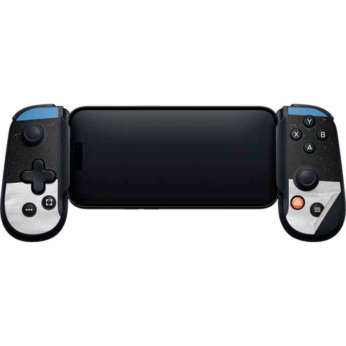 Estonia Flag Distressed Backbone One for iPhone Game Controller Skin