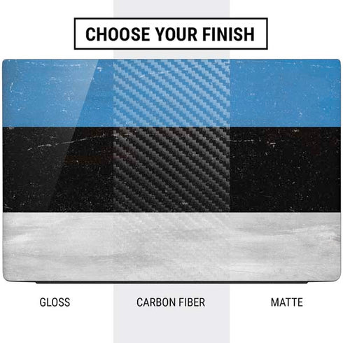 Estonia Flag Distressed Dell Vostro Skin