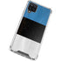 Estonia Flag Distressed Galaxy A12 Clear Case