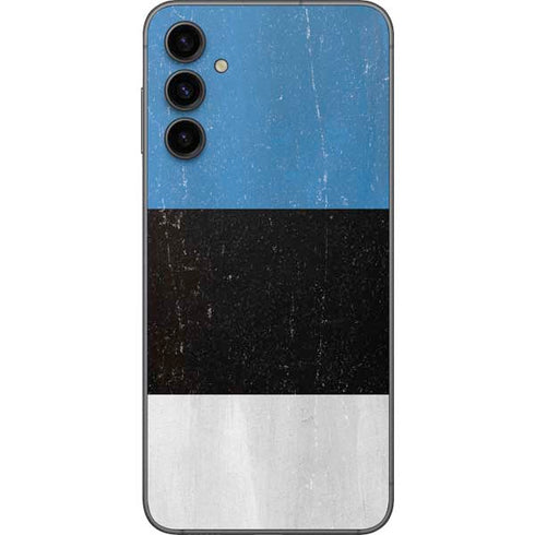 Estonia Flag Distressed Galaxy A14 5G Skin
