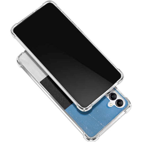 Estonia Flag Distressed Galaxy A15 5G Clear Case
