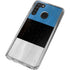 Estonia Flag Distressed Galaxy A21 Clear Case