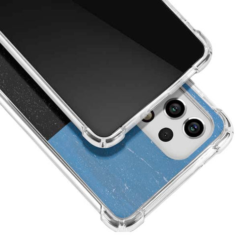 Estonia Flag Distressed Galaxy A33 5G Clear Case
