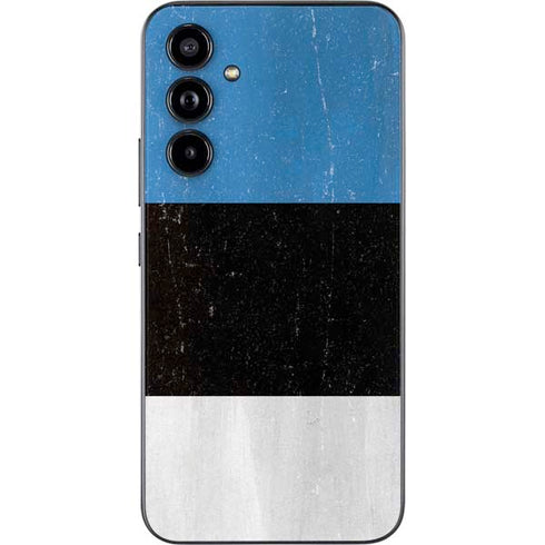 Estonia Flag Distressed Galaxy A54 5G Skin