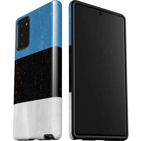 Estonia Flag Distressed Galaxy Note20 5G Pro Case