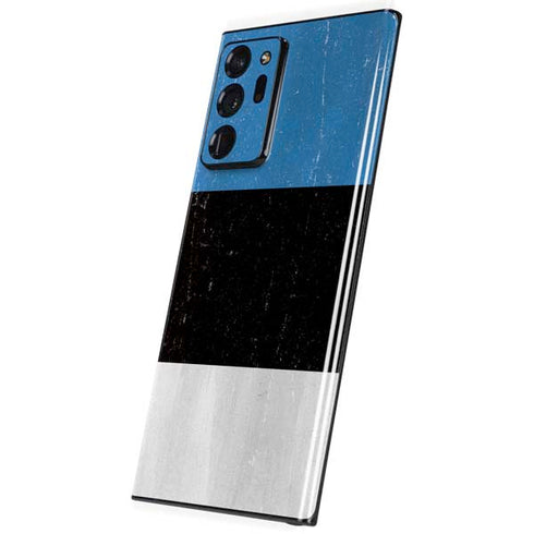 Estonia Flag Distressed Galaxy Note20 Ultra 5G Skin