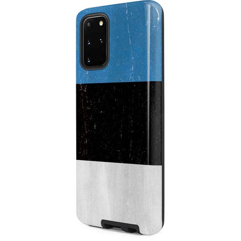 Estonia Flag Distressed Galaxy S20 Plus Pro Case