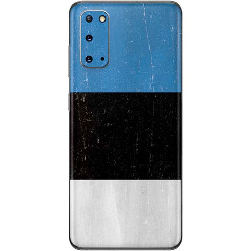 Estonia Flag Distressed Galaxy S20 Skin