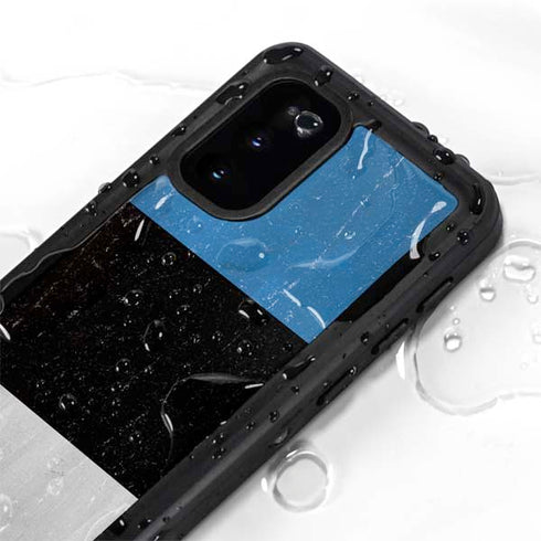 Estonia Flag Distressed Galaxy S20 Waterproof Case