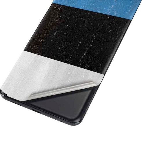 Estonia Flag Distressed Galaxy S21 Ultra 5G Skin