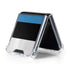 Estonia Flag Distressed Galaxy Z Flip5 5G Clear Case