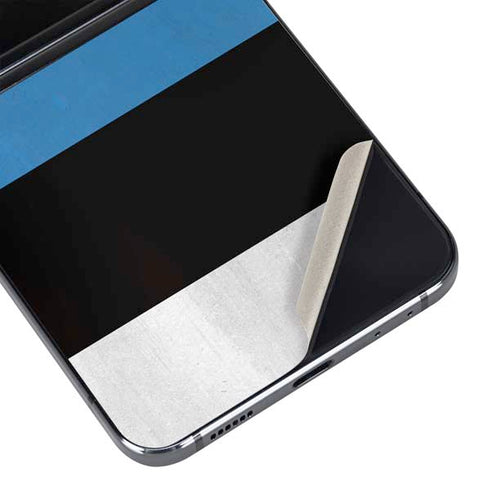 Estonia Flag Distressed Galaxy Z Flip5 5G Skin