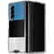 Estonia Flag Distressed Galaxy Z Fold4 5G Clear Case