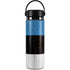 Estonia Flag Distressed Hydro Flask 20oz Wide Mouth Skin
