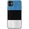 Estonia Flag Distressed iPhone 11 Clear Case