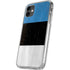 Estonia Flag Distressed iPhone 11 Clear Case
