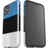 Estonia Flag Distressed iPhone 11 Impact Case