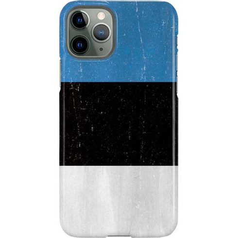 Estonia Flag Distressed iPhone 11 Pro Lite Case