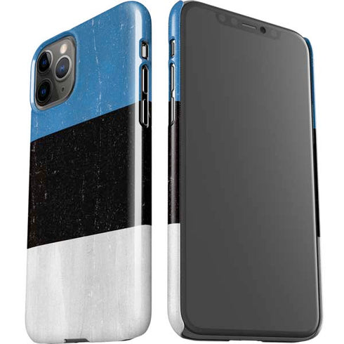 Estonia Flag Distressed iPhone 11 Pro Lite Case