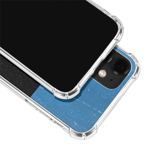Estonia Flag Distressed iPhone 12 Clear Case