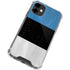 Estonia Flag Distressed iPhone 12 Clear Case