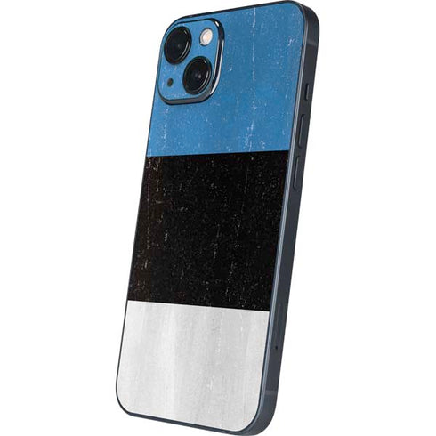 Estonia Flag Distressed iPhone 14 Plus Skin