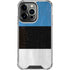 Estonia Flag Distressed iPhone 15 Pro Clear Case