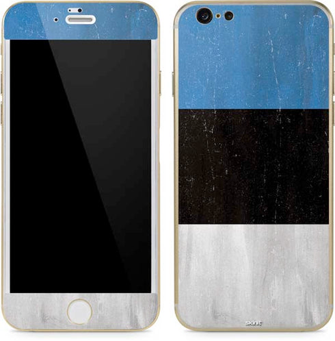 Estonia Flag Distressed iPhone 6/6s Skin