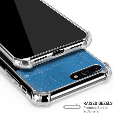 Estonia Flag Distressed iPhone 7/8 Plus Clear Case