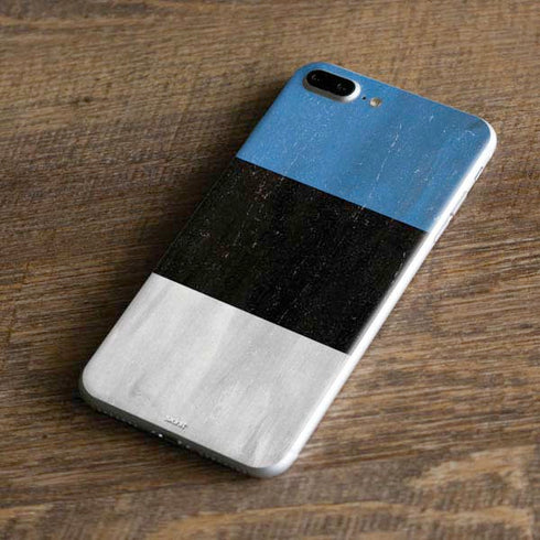 Estonia Flag Distressed iPhone 7 Plus Skin