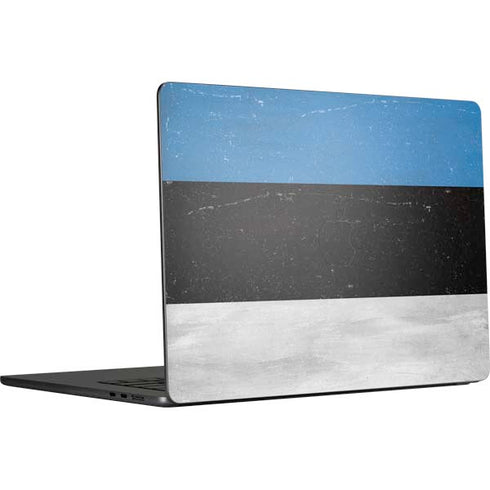 Estonia Flag Distressed MacBook Air 15 in (2023) Skin