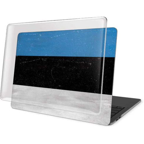 Estonia Flag Distressed MacBook Pro 13in (2020) Case plus Skin