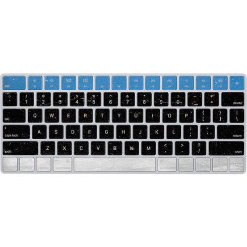 Estonia Flag Distressed Magic Keyboard Skin