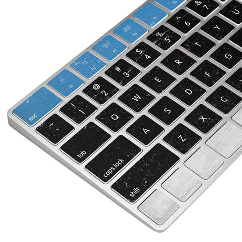 Estonia Flag Distressed Magic Keyboard Skin