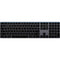 Estonia Flag Distressed Magic Keyboard with Numeric Keypad Skin