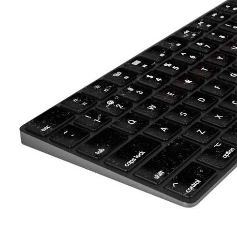 Estonia Flag Distressed Magic Keyboard with Numeric Keypad Skin