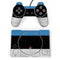 Estonia Flag Distressed PlayStation Classic Bundle Skin