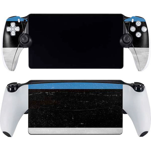 Estonia Flag Distressed PlayStation Portal Remote Player Skin