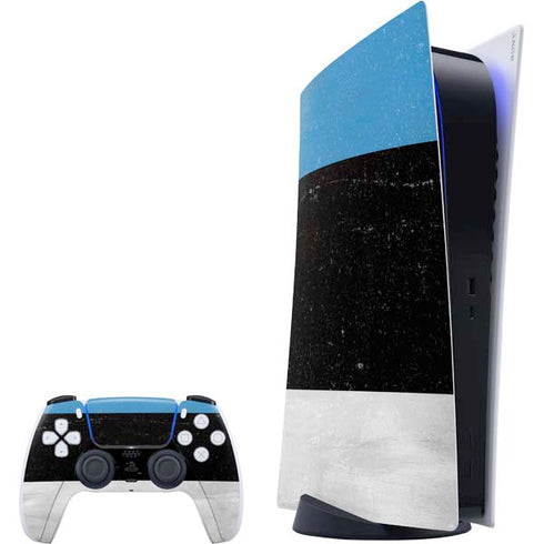 Estonia Flag Distressed PS5 Digital Edition Bundle Skin