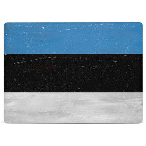 Estonia Flag Distressed Surface Laptop 2 Skin