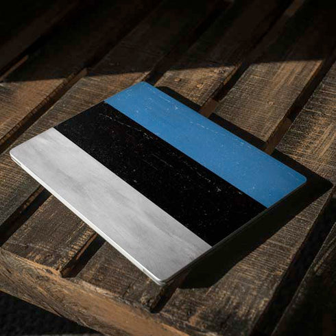 Estonia Flag Distressed Surface Laptop 3 13.5in Skin