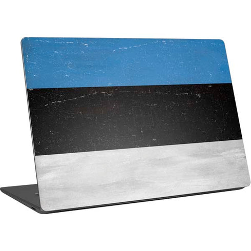 Estonia Flag Distressed Surface Laptop 4 15in Skin