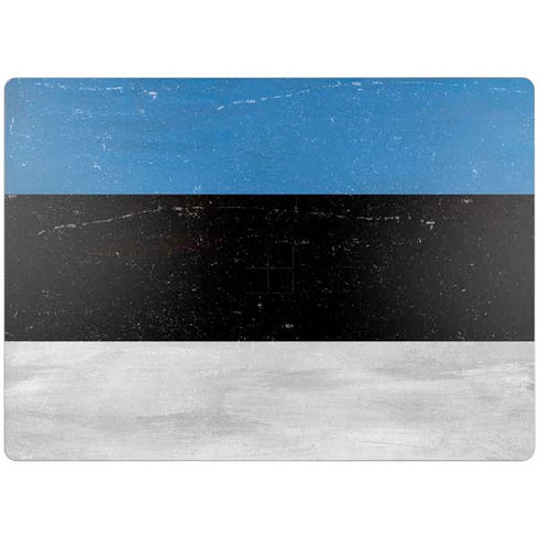Estonia Flag Distressed Surface Laptop 4 15in Skin