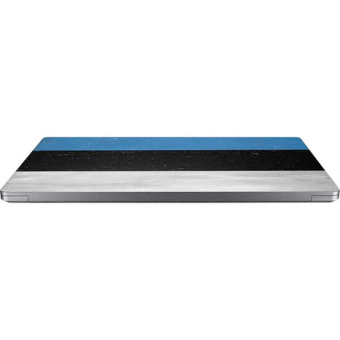 Estonia Flag Distressed Universal Laptop 13in (10.6 x 7.6in) Skin
