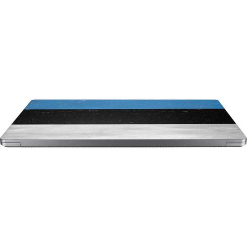 Estonia Flag Distressed Universal Laptop 17in (13.8 x 10in) Skin
