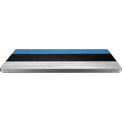 Estonia Flag Distressed Universal Laptop 18in (14.6 x 10.6in) Skin