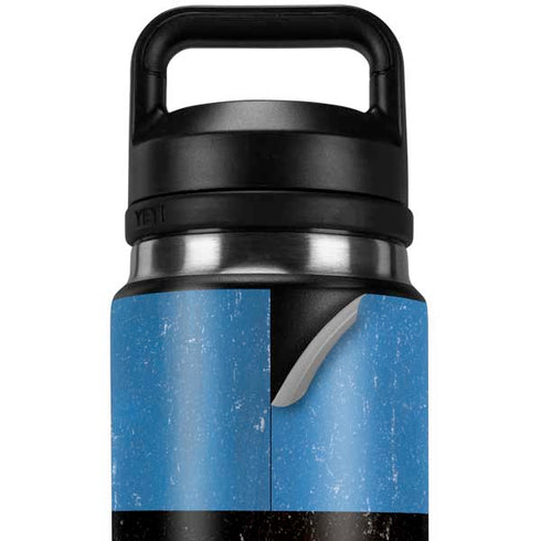 Estonia Flag Distressed YETI Rambler 26oz Bottle Skin
